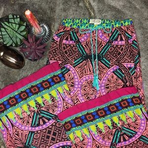 Brightly Colored Palazzo Pants